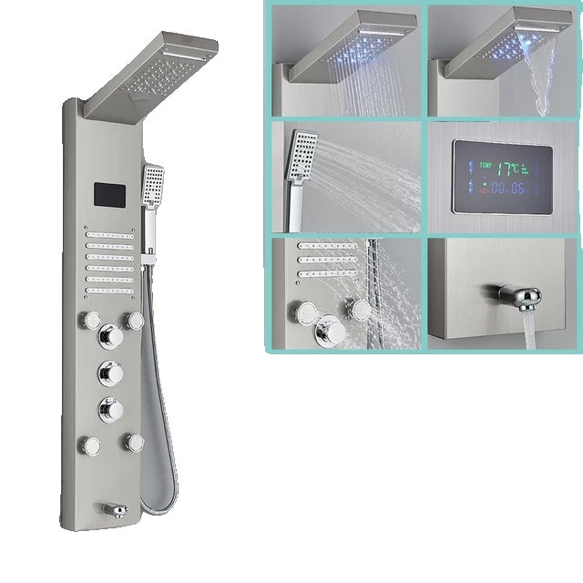 LED Douche Paneel, Waterval Regendouche, SPA Massage Straal