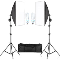 Photography Softbox, Continuous Light System, 2M Stand Tripod