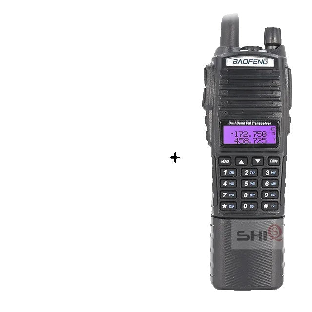 Baofeng Walkie Talkie, Verlengde Batterij, 10 KM Bereik