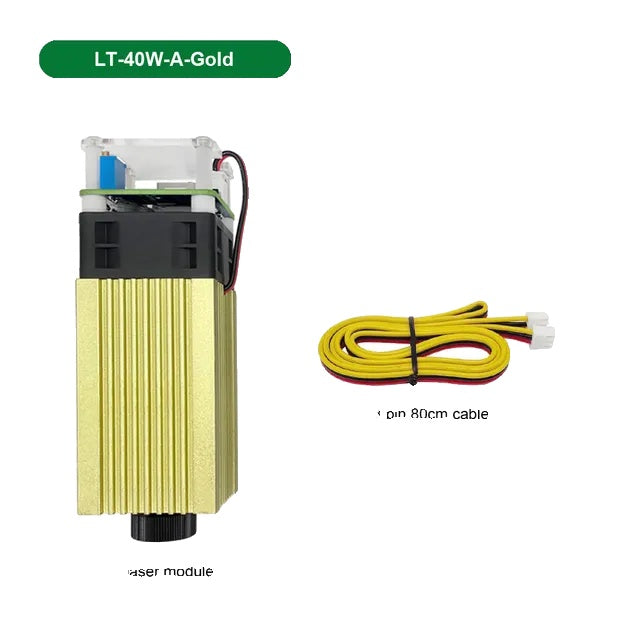 Laser Module, 80W Vermogen, Lucht Assistentie