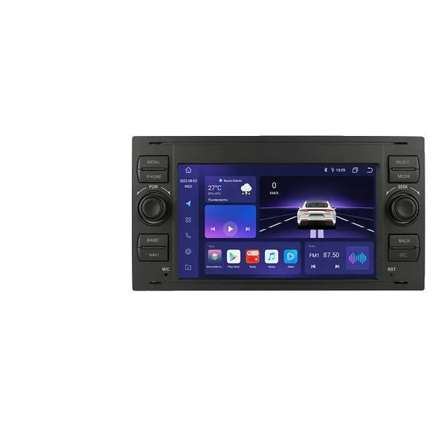 Auto Radio Multimedia, Ford Focus 2 Mondeo S-max C MAX Galaxy Fiesta Kuga Transit Fusion Connect, Autoradio Carplay GPS