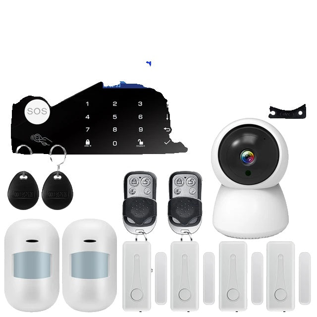 Smart Home Alarm System, Wireless Control, App Integration