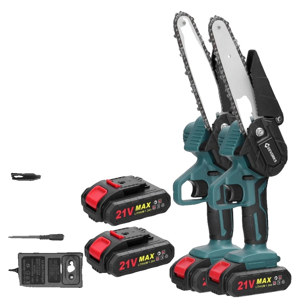 Cordless Chainsaw, 21V, Lithium Battery