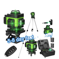 Laser Level, USB Rechargeable, Adjustable Tripod Stand