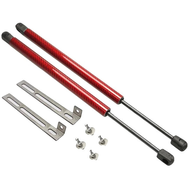 SEAT Leon MK3 5F Front Bonnet Hood Gas Struts, Carbon Fiber Shock Damper