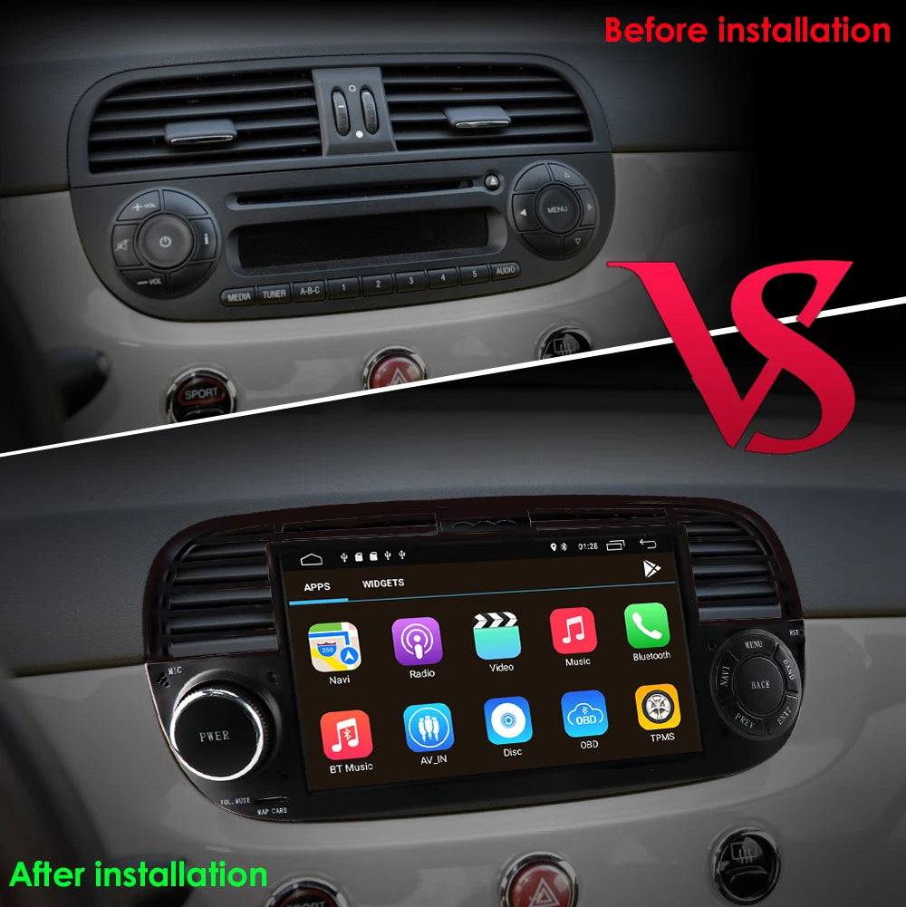 Android Auto Radio, GPS Navigation, Multimedia Player