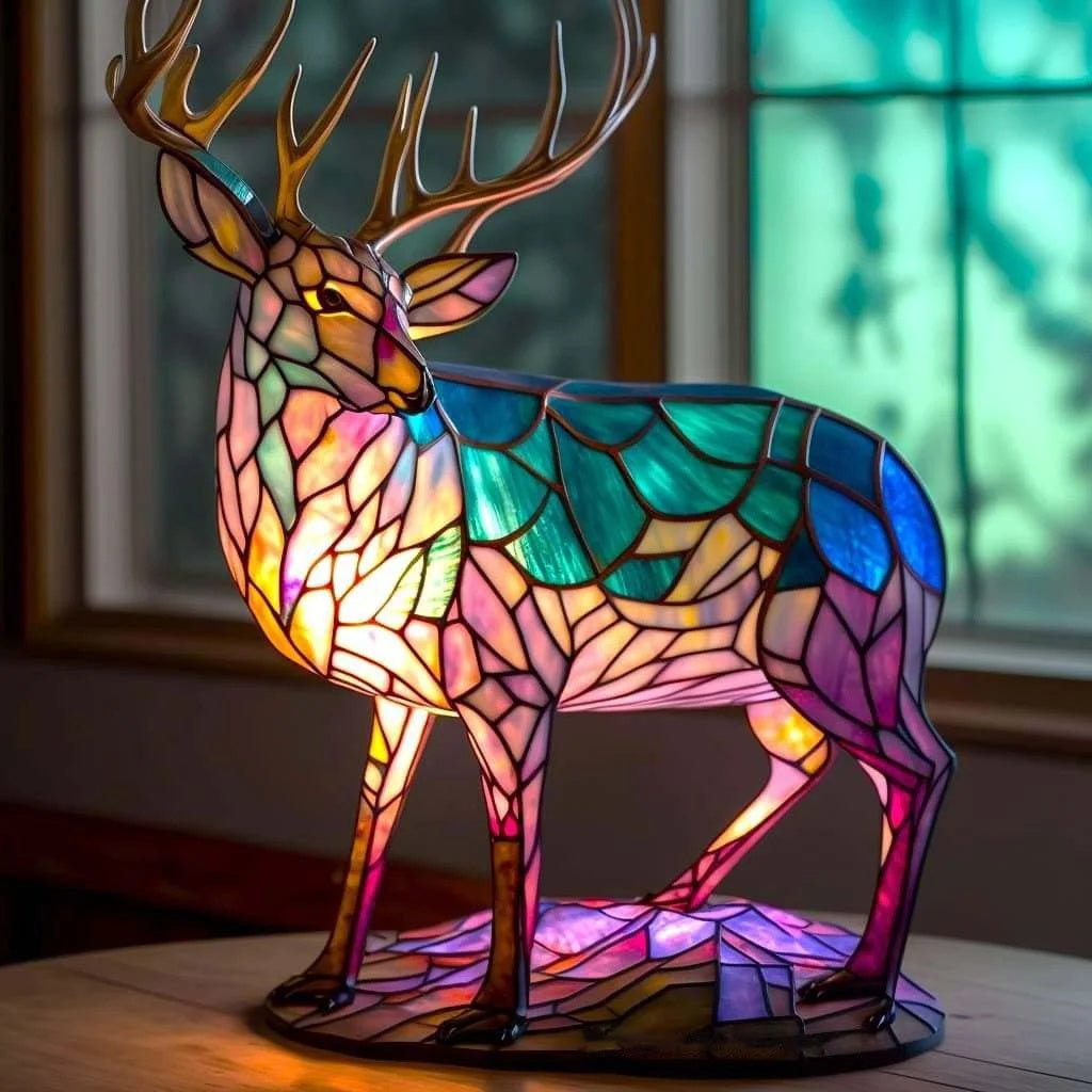 50% OFF | ARTWORK™ - Stained Glass Animal Lamp [Last Day Discount] 13