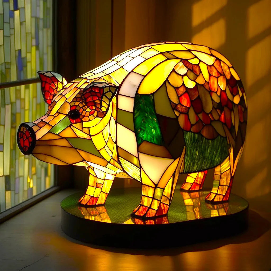50% OFF | ARTWORK™ - Stained Glass Animal Lamp [Last Day Discount] 17