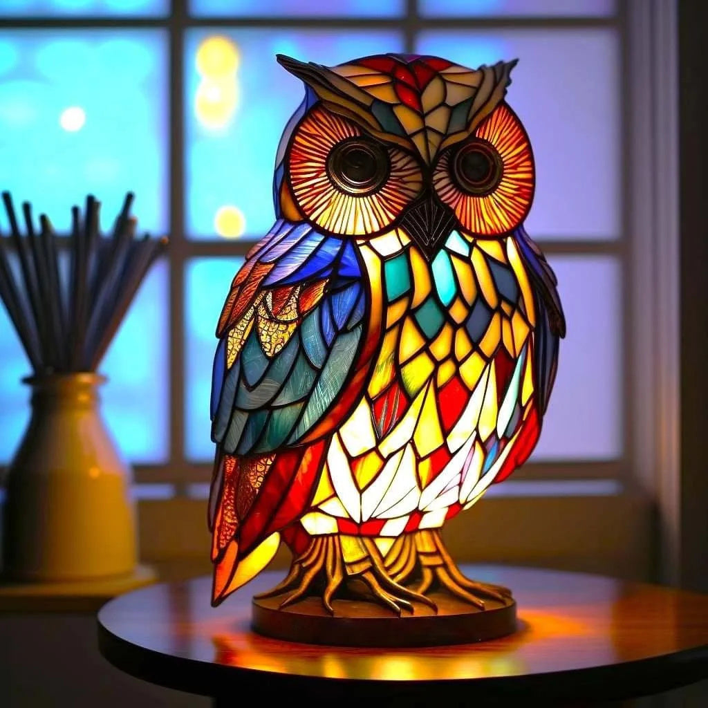 50% OFF | ARTWORK™ - Stained Glass Animal Lamp [Last Day Discount] 4