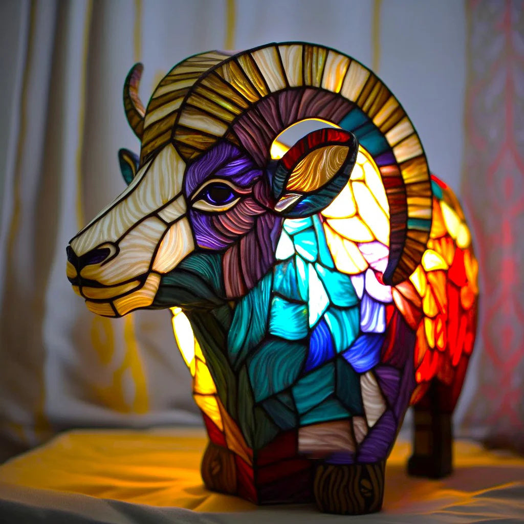 50% OFF | ARTWORK™ - Stained Glass Animal Lamp [Last Day Discount] 5