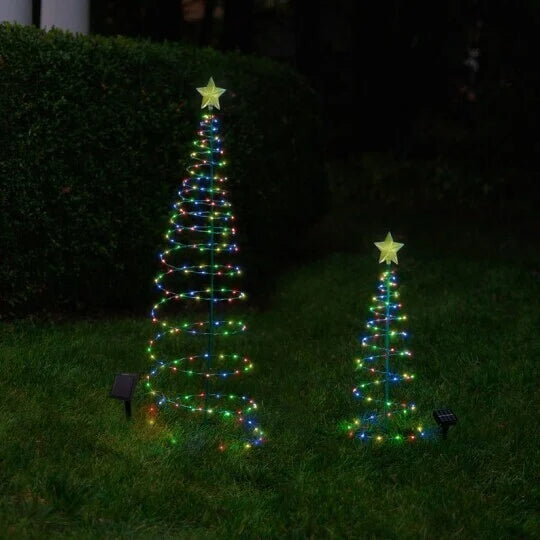 50% OFF | ShineTree™ - Solar LED Metal Christmas Tree with Fairy Lights [Last Day Discount] 3