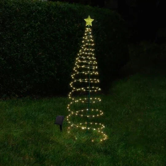50% OFF | ShineTree™ - Solar LED Metal Christmas Tree with Fairy Lights [Last Day Discount] 4