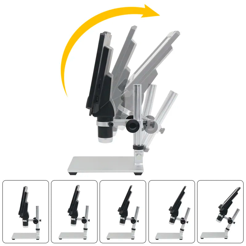 Digital Microscope, 1600X Magnification, LED Light Illumination