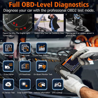 Auto OBD2 Diagnostische Gereedschappen, ABS SRS Airbag Motor Codelezer, Gratis Update