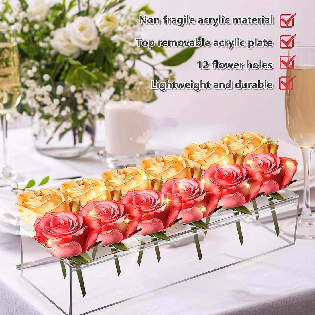 AcriVase™ - The perfect vase for creative flower arrangements! 0