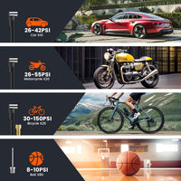 AirForce – Tragbarer Kompressor für Auto, Fahrrad & Ball 3
