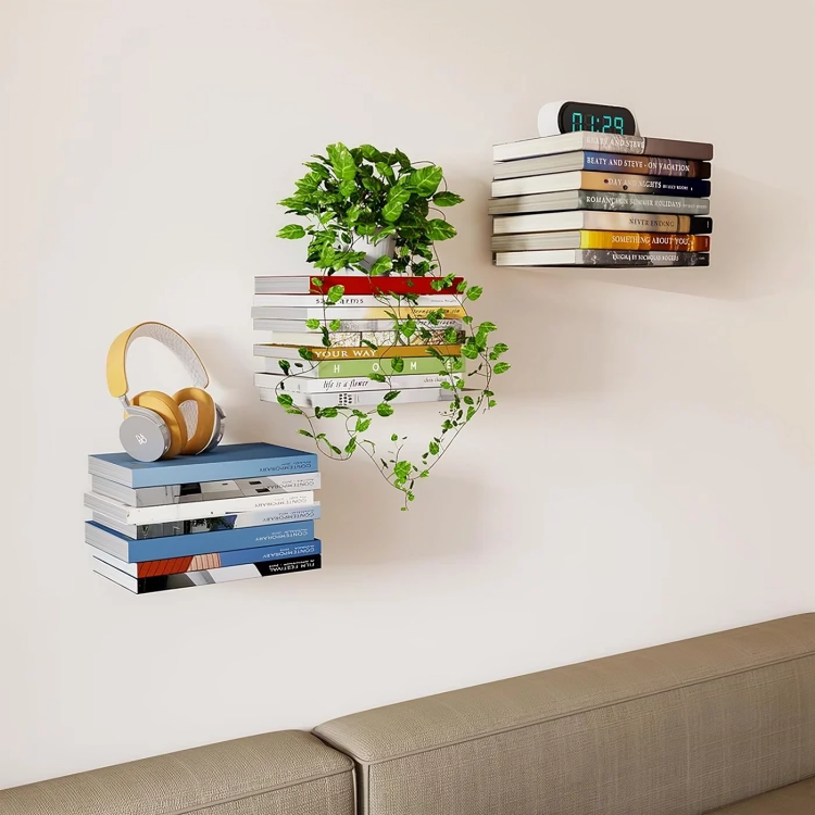 AirStack - Invisible Floating Bookshelves [Last Day Discount] 0