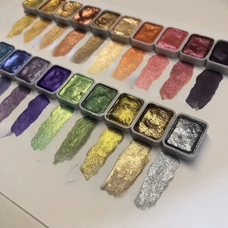 ArtPearls™ Powder Mineral Pearl Pigment Art Watercolor 1