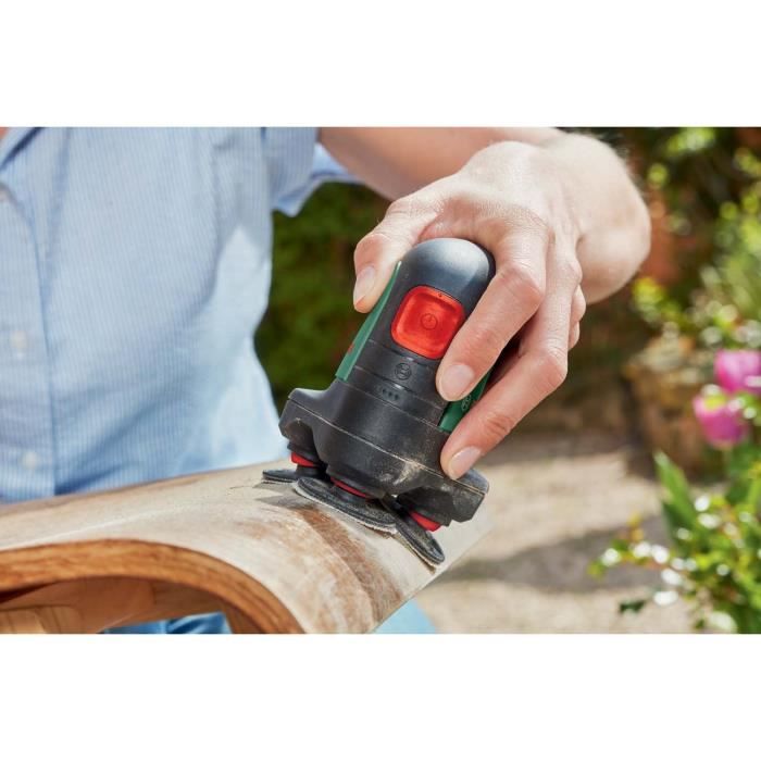 Bosch EasyCurvsander 12 PowerForall Bosch EasyCurvsander (zonder batterij, met 3 polishing sponzen, 9 schuurmiddelen + Push stofzuiger)