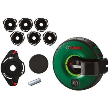 Laser meter lijnen bosch - atino set (meterlint van 1,5 m, 6 gelpads, 1 batterij 1,5 v lr6 (AA))