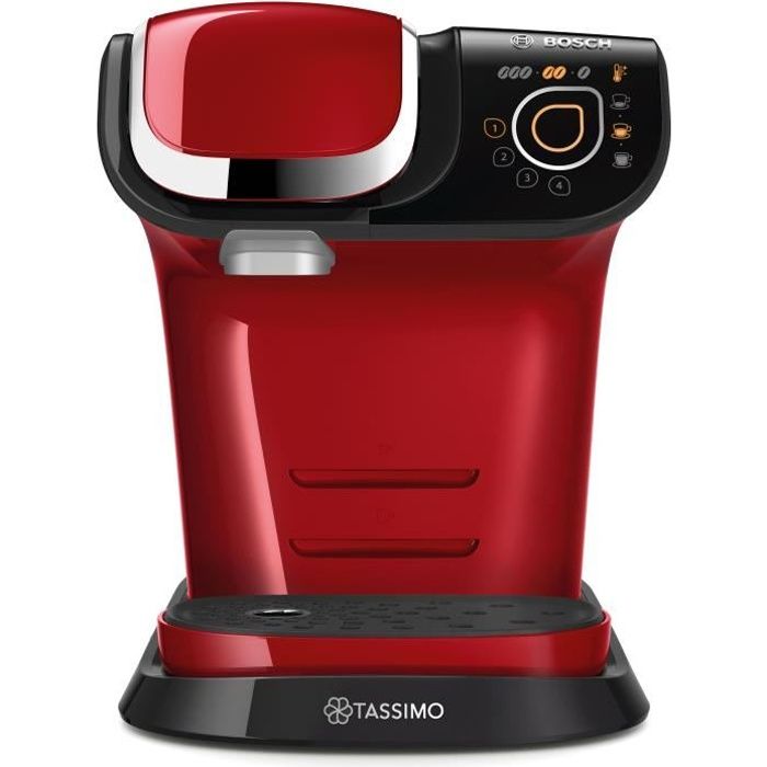 Tassimo Bosch Tas6503 - Rood - Multi -Dranken - Waterreservoir 1.3L - Automatische stop