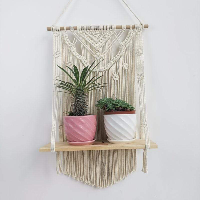 Bohemian Style Wall Flower Rack™ 0