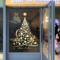 Christmas tree window stickers 4