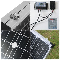 Foldable Solar Panel, Lightweight Design, High Power Output