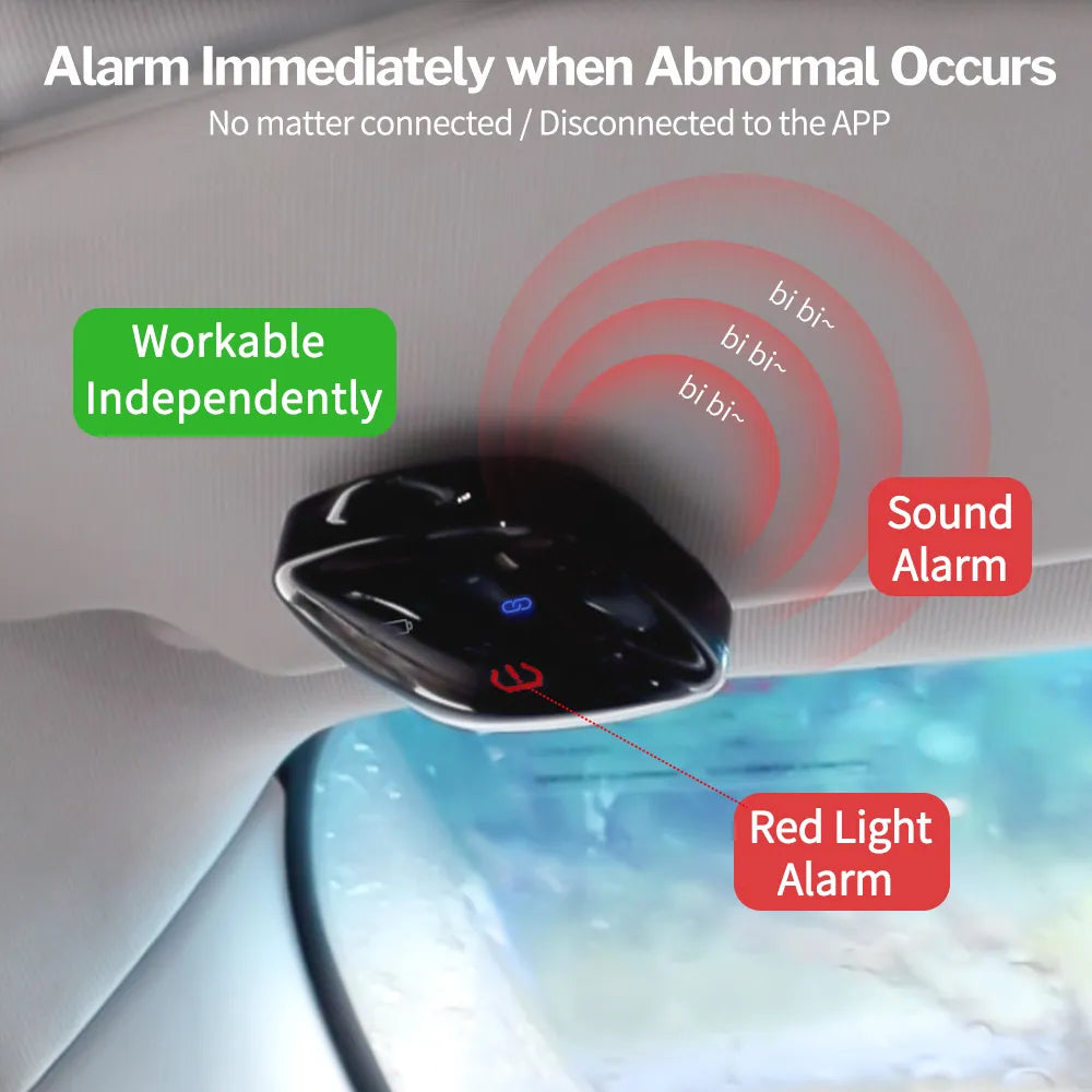 Tire Pressure Monitor System, Android iOS Bluetooth-compatible, TMPS Sensor BLE Control