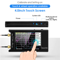 NanoVNA-H4, Netwerkanalyser, 40 inch Touchscreen