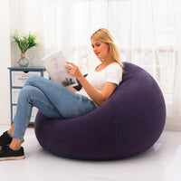 Inflatable Sofa, PVC Material, Outdoor Camping Seat