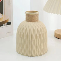 Flower vase with embossed wave 3