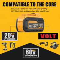 Dewalt 20v Battery, 9000mAh, Li-ion