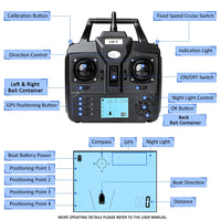 GPS Visvoerboot, Hoge Snelheid, Afstandsbediening