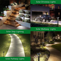 GlowForma Solarleuchten | T-Design | Warm-/Kaltweiß | Für Garten & Wege 4