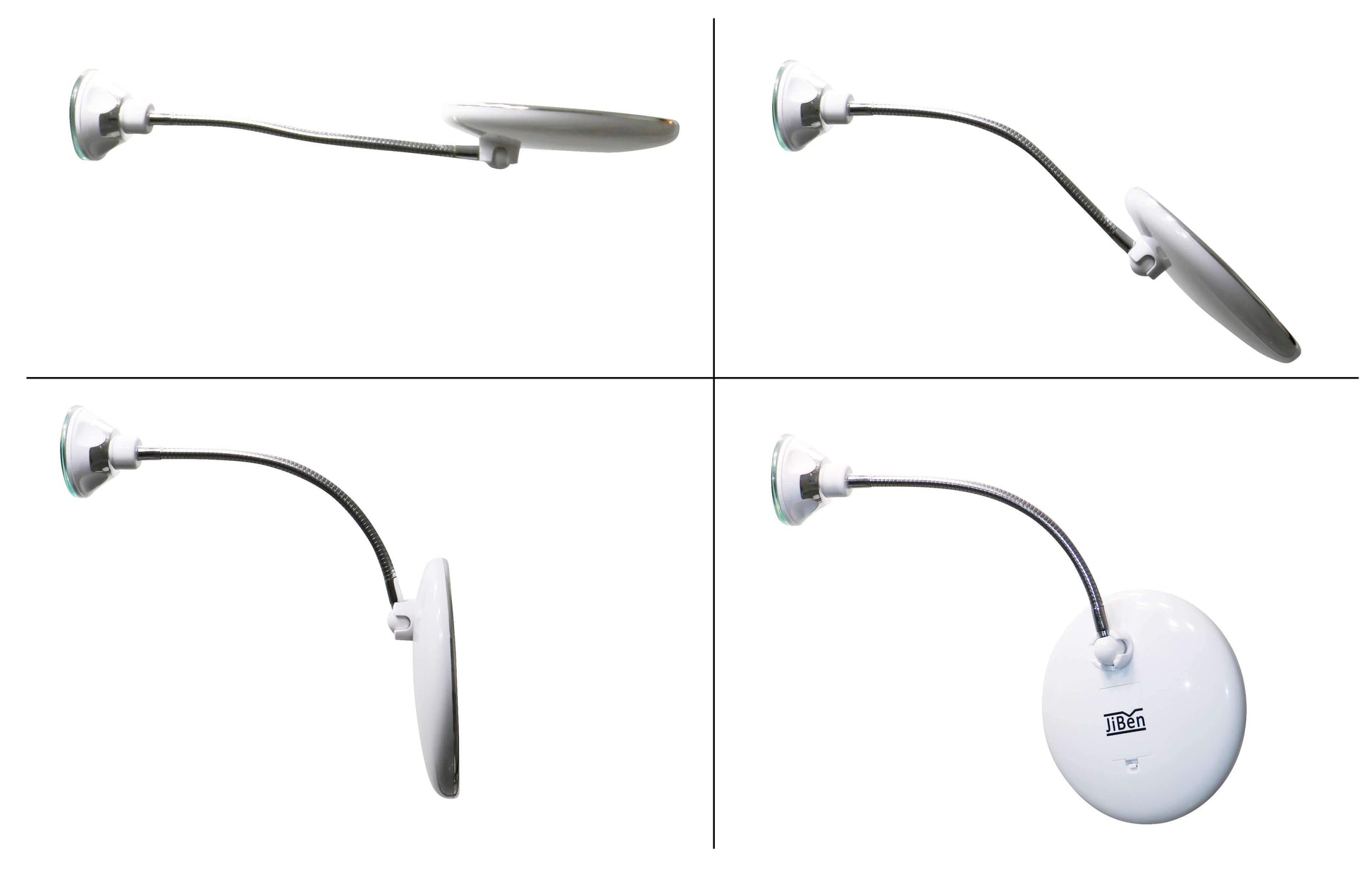 GlowMirror LED Magnifying Mirror | 10x Magnification | Flexible Neck Design 4