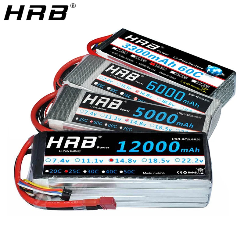 RC Lipo Battery, 148v, High Capacity