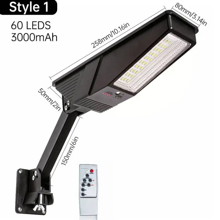 HelioMax Solar-Wandleuchte | 138 LEDs | 3 Leuchtmodi | Bewegungssensor | IP65 Wasserfest 0