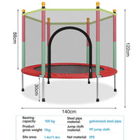 Trampoline, Kinderen Oefening, Beschermend Net