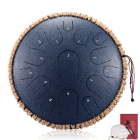 Stalen Tongue Drum, 13 inch, 15 tonen