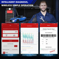 OBD2 Scanner, Bluetooth Connectiviteit, OE Niveau Diagnostisch Gereedschap