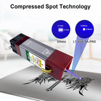 Laser Module, 80W Vermogen, Lucht Assistentie