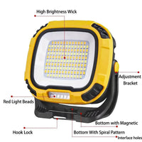 LightMax ProBeam | LED Lampe | 136 LEDs | Magnetisch & Drehbar | Powerbank Funktion | 4 Leuchtmodi 1