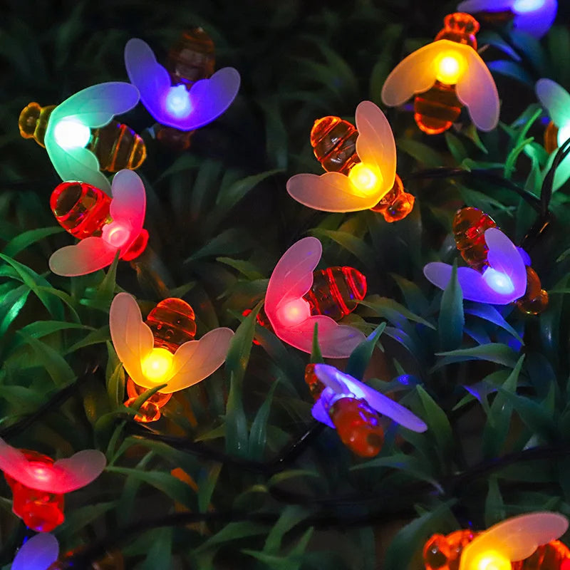 LumaGlow | Solarbetriebene Lichterkette für Außenbereich 3