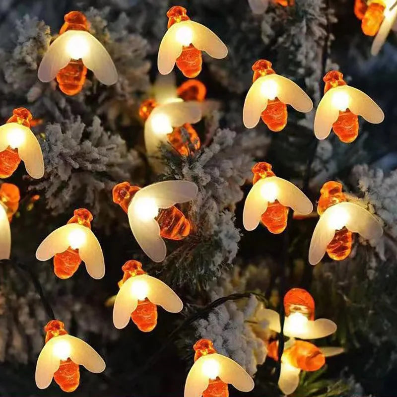 LumaGlow | Solarbetriebene Lichterkette für Außenbereich 4