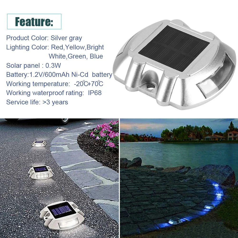 LumenPath Solar-LED Wegleuchte | Helle Beleuchtung | Solarbetrieben & Robustes Aluminium 4