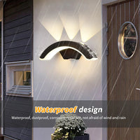 Lumenera LED Wandleuchte | Modernes Design | Warmweißes Licht | Für Innen & Außen 3