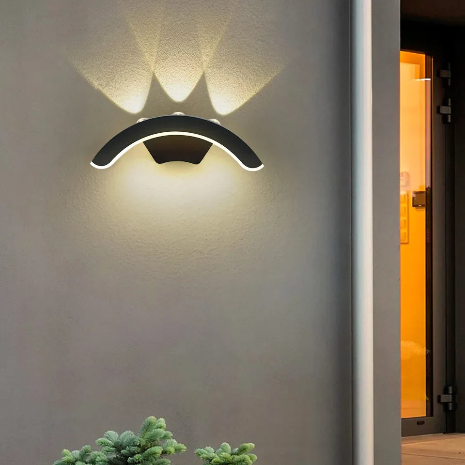 Lumenera LED Wandleuchte | Modernes Design | Warmweißes Licht | Für Innen & Außen 4