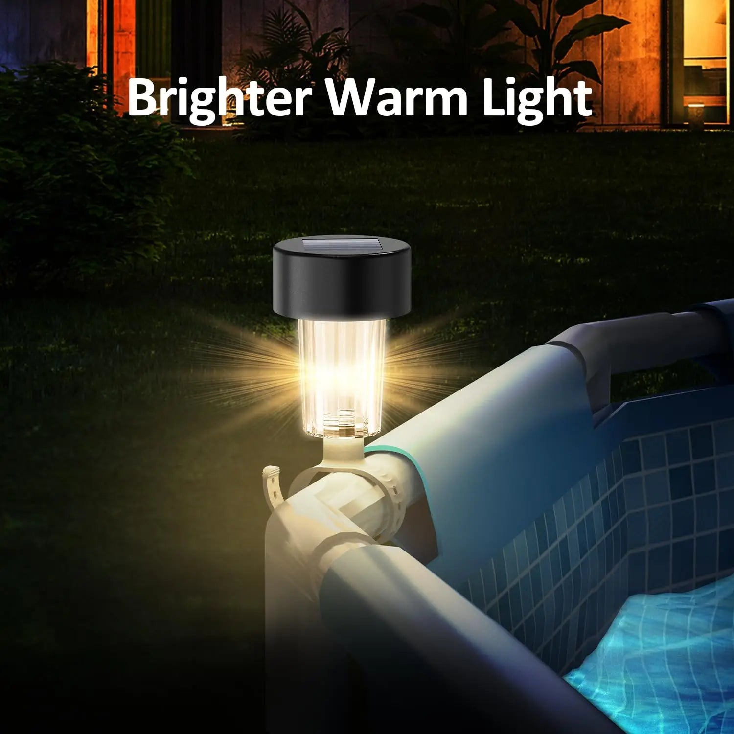 LumiBreeze Poollicht | Solar LED | Warmweißes Licht | Für Garten & Poolumrandung 3