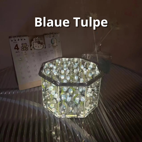 LumiFlora™ -  Handgefertigte Blume Würfellampe 0